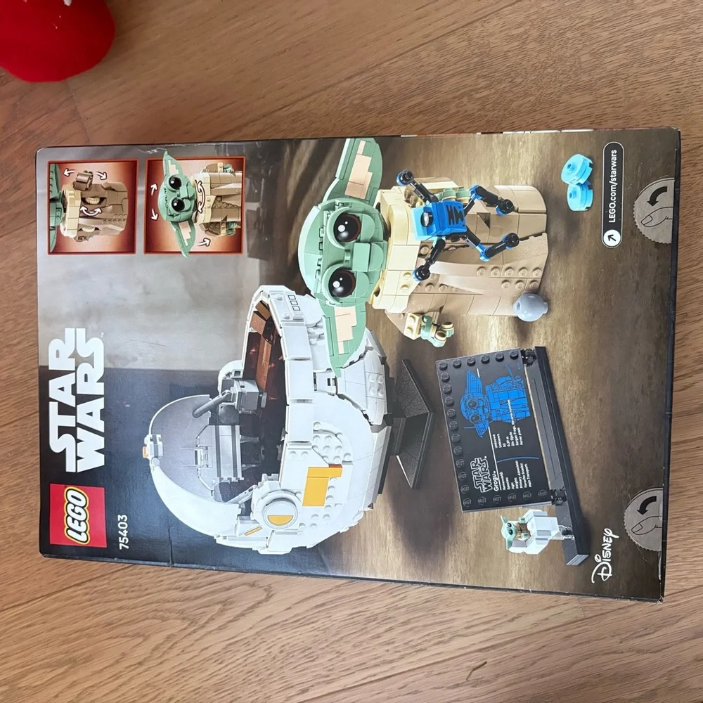 LEGO 75403 Star Wars Grogu in White Hover-Pram Set